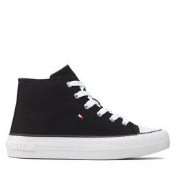 

Кеди Tommy Hilfiger High Top Lace-Up Sneaker T3A4-32119-0890 S Black 999, Чорний