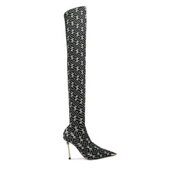 Elisabetta Franchi Combcsizma Elisabetta Franchi SA-33L-36E2 Fekete