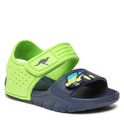 KangaRoos Szandál KangaRoos Kangaswim II 18557 000 4054 Dk Navy/Lime