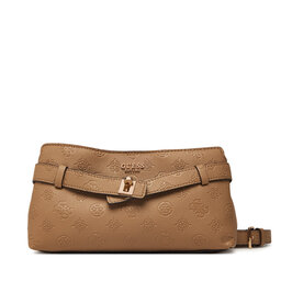 Guess Handtasche Guess Ella Logo Mini HWPD97 46730 Dunkelbeige