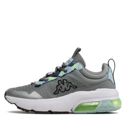 

Снікерcи Kappa 243244 Grey/Lime 1633, Сірий