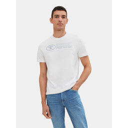 Tom Tailor Tom Tailor Camiseta 1035611 Blanco Regular Fit