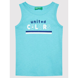 United Colors Of Benetton United Colors Of Benetton Felső 3I1XGH002 Kék Regular Fit