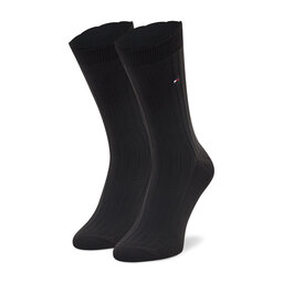 Tommy Hilfiger Dámské klasické ponožky Tommy Hilfiger 701220261 Black 002