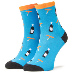 Dots Socks Hohe Unisex-Socken Dots Socks DTS-SX-498-N Blau