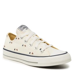 Converse Кецове Converse Chuck Taylor All Star A03405C Khaki/Off White