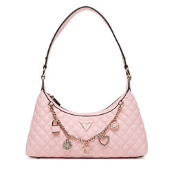 Guess Дамска чанта Guess Everlee HWEG86 79180 Розов