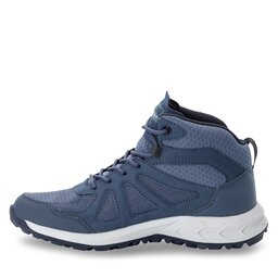 

Трекінгові черевики Jack Wolfskin Woodland 2 Texapore Mid W 4051331 Graphite, Сірий
