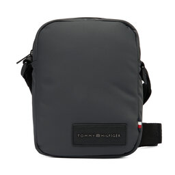 Tommy Hilfiger Мъжка чантичка Tommy Hilfiger Th Repreve Mini Reporter AM0AM14009 Сив
