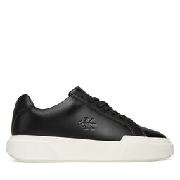 Calvin Klein Superge Calvin Klein Chunky Cupsole Laceup Lth Wn YW0YW01947 Črna