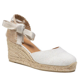 Castañer Espadrillos Castañer Carina/6/032 021769-4078 Blanco/Oro