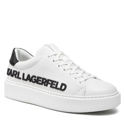 KARL LAGERFELD Sneakers KARL LAGERFELD KL52225 White Lthr W/Black
