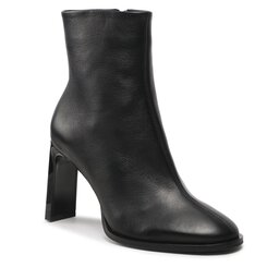 Calvin Klein Боти Calvin Klein Curved Stil Ankle Boot 80 HW0HW01240 Ck Black BAX