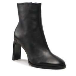 Calvin Klein Čizme Calvin Klein Curved Stil Ankle Boot 80 HW0HW01240 Ck Black BAX