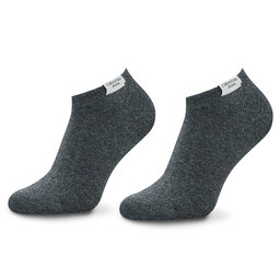 Calvin Klein Jeans 2 pares calcetines Calvin Klein Jeans 701218749 Dark Grey Melange 006
