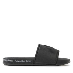 

Шльопанці Calvin Klein Jeans Logo Pool Slide V3B0-80637-1231 S Black 999, Чорний