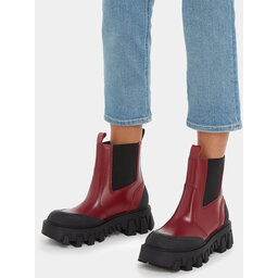 

Челсі Tommy Jeans Tjw Chunky Chelsea Mix Material EN0EN02375 Rouge XJS, Червоний