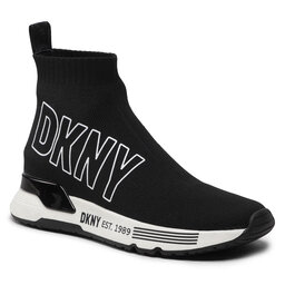 

Снікерcи DKNY Nona-Sock K2241852 Black/White, Чорний