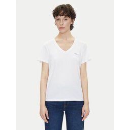 Pepe Jeans Pepe Jeans T-Shirt Macy PL506051 Weiß Regular Fit