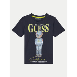 Guess Guess T-Shirt L5RI17 K8HM4 Dunkelblau Regular Fit