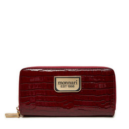 Monnari Голям дамски портфейл Monnari PURIMP0-24Z-PUR0260-KM05D000-R00 Червен