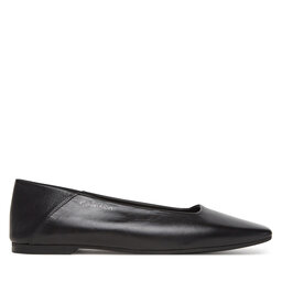 Calvin Klein Baleríny Calvin Klein Flat Ballerina - Lth HW0HW02463 Černá