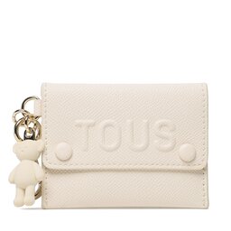 TOUS Funda para llaves TOUS Llavero La Rue Envelope 2001861301 Beige