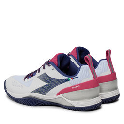 

Взуття Diadora Blushield Torneo 2 W Clay 101.179505 01 D0257 White/Blueprint/Pink Yarr, Білий