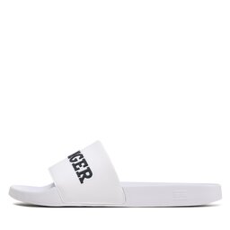 

Шльопанці Tommy Hilfiger 3D Print Hilfiger Pool Slide FM0FM04612 White YBS, Білий