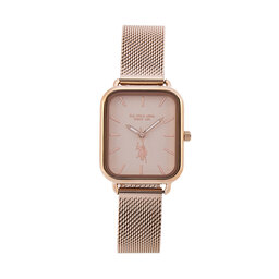 U.S. Polo Assn. Ρολόι U.S. Polo Assn. Sylvie USP8335RG Ροζ επιχρύσωση