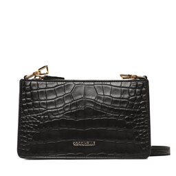 Coccinelle Дамска чанта Coccinelle NTI Arya Croco Soft E5 NTI 55 01 01 Noir 001