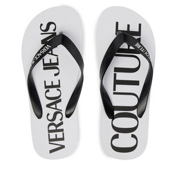 Versace Jeans Couture В'єтнамки Versace Jeans Couture 80VA3SQ7 ZSS81 Білий