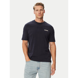 Napapijri Napapijri T-Shirt Smallbox NP0A88TR Dunkelblau Regular Fit