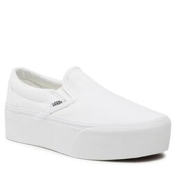 Vans Πάνινα παπούτσια Vans Classic Slip-O VN0A7Q5RW001 Canvas True White