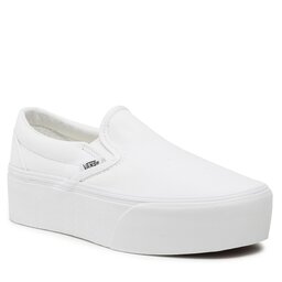 Vans Sneakers aus Stoff Vans Classic Slip-O VN0A7Q5RW001 Canvas True White