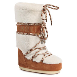Moon Boot Bottes de neige Moon Boot Shearling 14026100001 Whisky/Off White