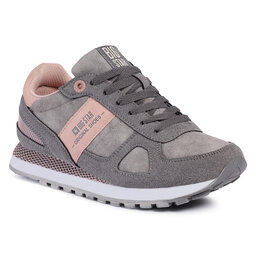 Big Star Shoes Sneakersy Big Star Shoes GG274675 902 Grey/Pink