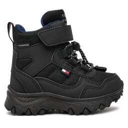 Tommy Hilfiger Апрески Tommy Hilfiger Fur Boot T1X5-33710-1492 M Черен