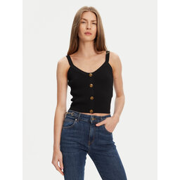 Guess Guess Top W5YR10 Z0130 Crna Regular Fit