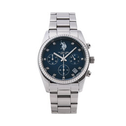 U.S. Polo Assn. Zegarek U.S. Polo Assn. Amelie USP8320BL Srebrny