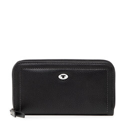 Tom Tailor Голям дамски портфейл Tom Tailor 29279-060 Black
