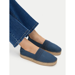 Calvin Klein Espadrilles Calvin Klein Oblique Espadrille Webbing HW0HW02934 Blau