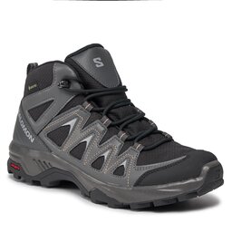 Salomon Chaussures de trekking Salomon X Braze Mid GORE-TEX L47181200 Black/Magnet/Hazelnut