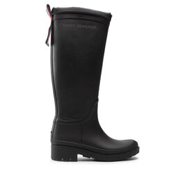 

Гумові чоботи Tommy Hilfiger Th Overknee Rainboot Monogram FW0FW06868 Black BDS, Чорний