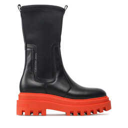 

Ботильйони Calvin Klein Jeans Flatform High Chelsea Boot YW0YW00742 Black BDS, Чорний