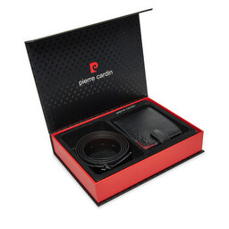 Pierre Cardin Maka un jostas komplekts Pierre Cardin ZG-EX-13 Melns