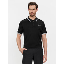 KARL LAGERFELD KARL LAGERFELD Polo 745080 541200 Μαύρο Regular Fit