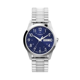 Timex Ročna ura Timex South Street Sport TWG063700 Silver