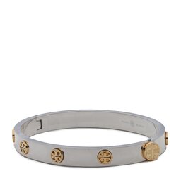 Tory Burch Bracelet Tory Burch Miller Stud Hinge Bracelet 78420 Tory Silver/Tory Gold 024