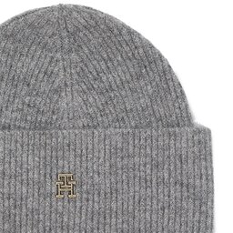 

Шапкa Tommy Hilfiger Th Evening Beanie AW0AW15319 Medium Grey Heather P4A, Сірий